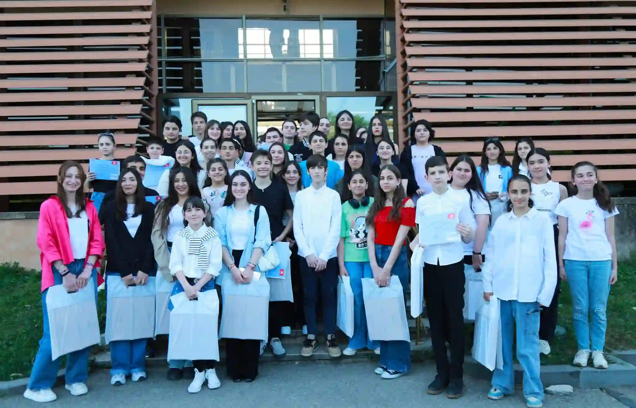 Mtskheti: Competition "My beautiful message to my beloved mother" held in city hall credit: Facebook/mtskheta municipality