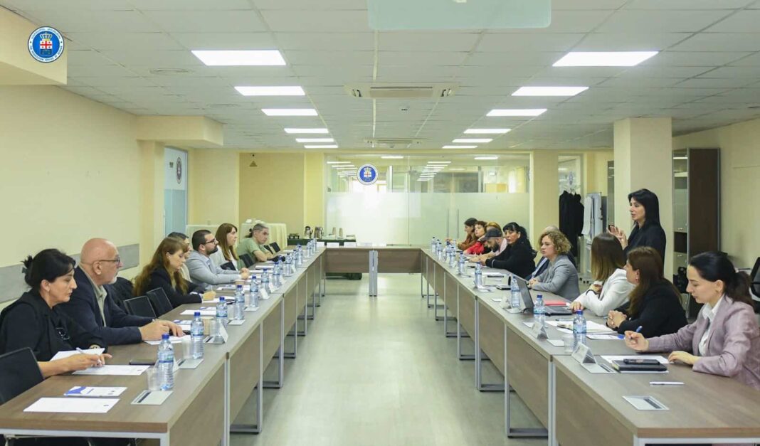Georgia: Prosecutor office official meets NGO’s representatives credit: facebook/prosecutor office of Georgia