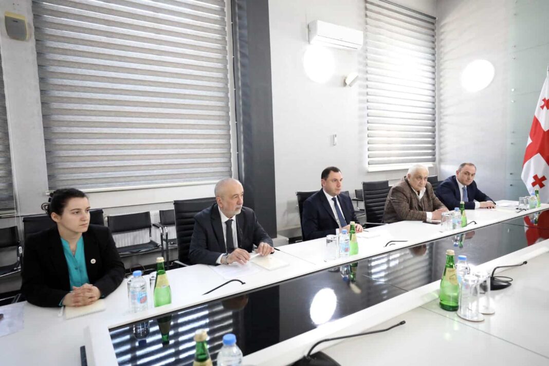 Giorgi Amilakhvar meets Chairman of Patent, Soso Giorgadze