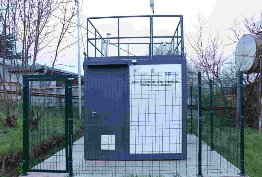 New Automatic Station for their Quality monitoring opens in Telavi