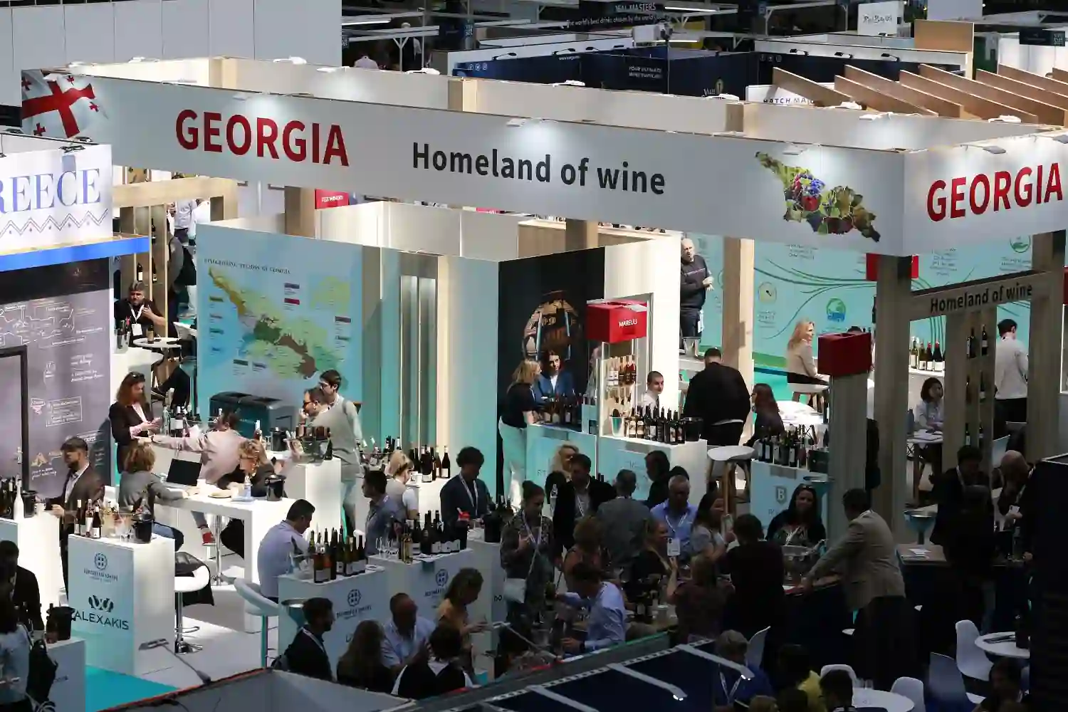 13 Georgian wine companies attend London Wine Fair 2024 credit: Facebook/National wine agency