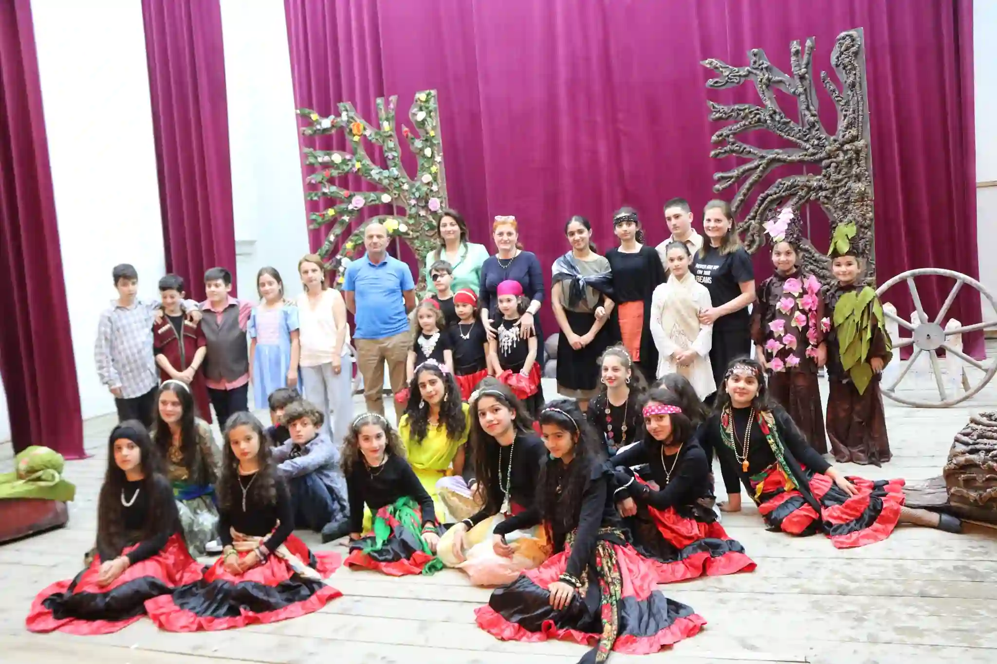 Keda: Special children's festival held at a culture center credit: Facebook/keda municipality