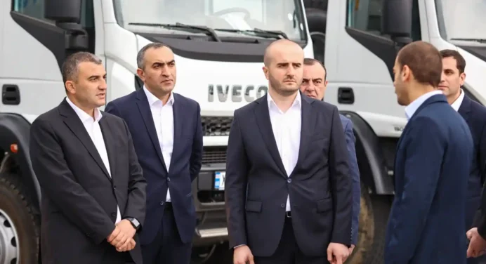 Mtskheta-Mtianeti region gets new garbage trucks