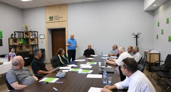 Georgia: Training held for employees of Agriculture cooperatives in Tbilisi