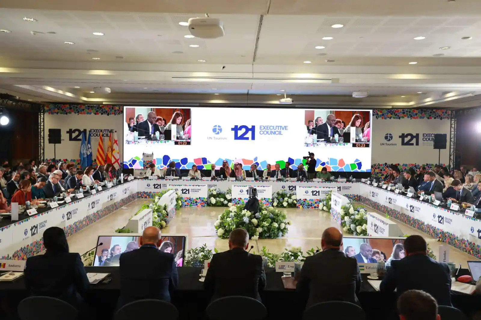 Georgian delegation attends meeting of UN World Tourism Organisation credit: National tourism administration