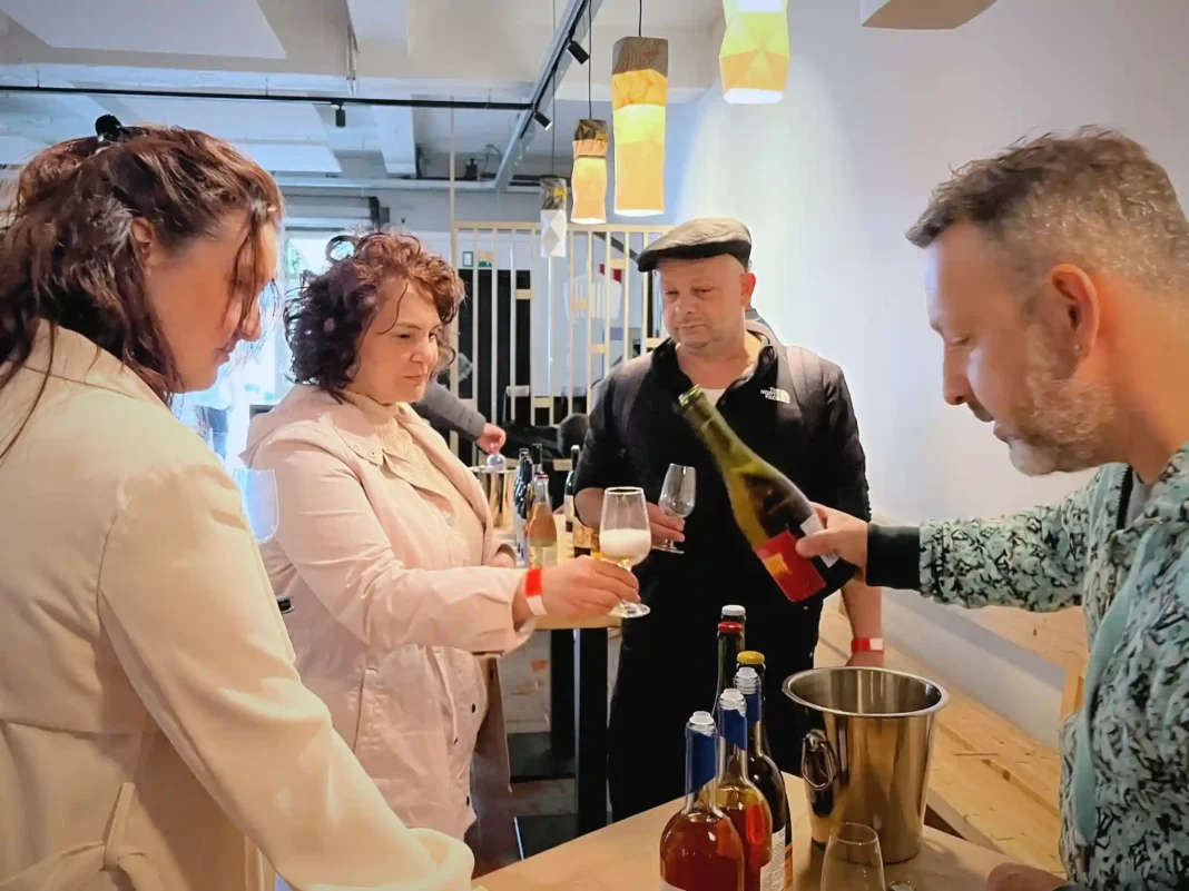Georgian wine festival held in Brussels credit: facebook/national wine agency
