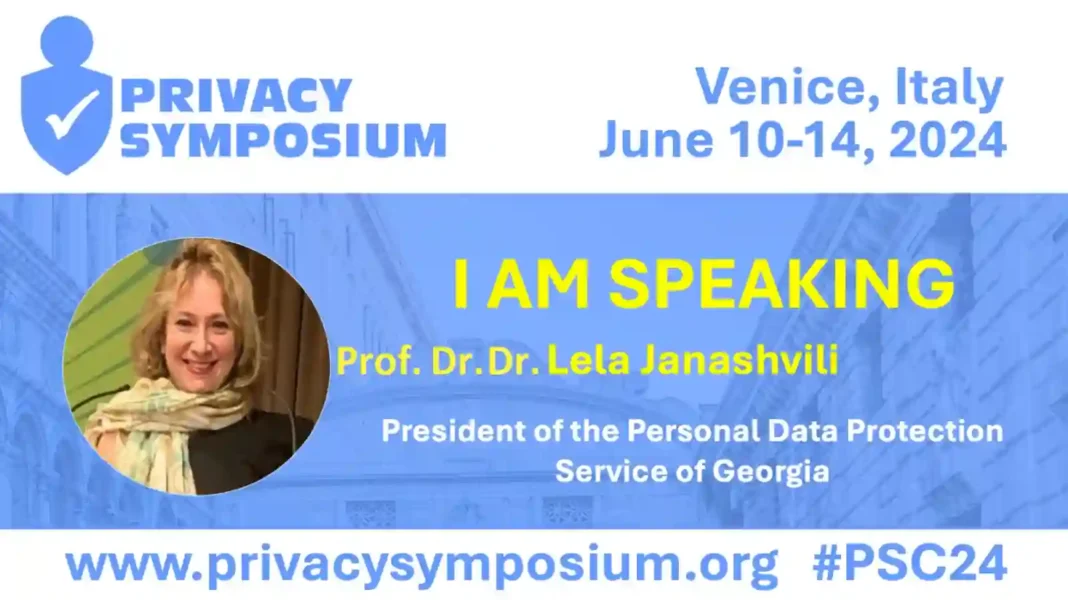 Lela Janashvili presents reports on two Panel conferences