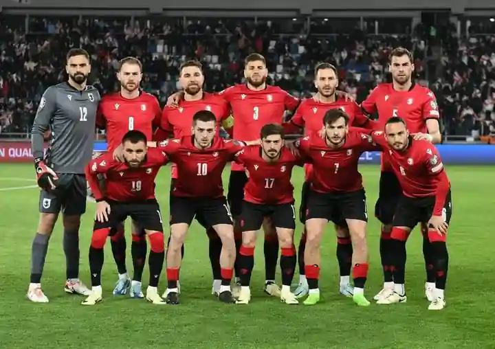 Georgian national football team defeated Montenegro