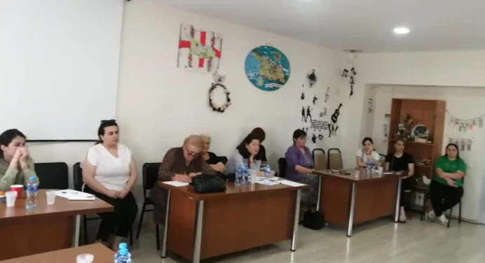 Mtskheti municipality: Meeting held for children with special needs