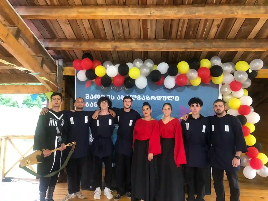   Shaori camp opened for young people of region for various activities credit: Facebook/youth agency