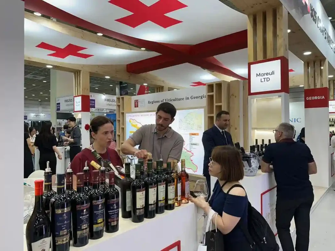 10 Georgian wine companies participate in Seoul International Wine and Spirits Expo 2024