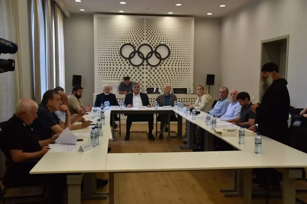 Georgian National Olympic Committee hosts Seok executive meeting