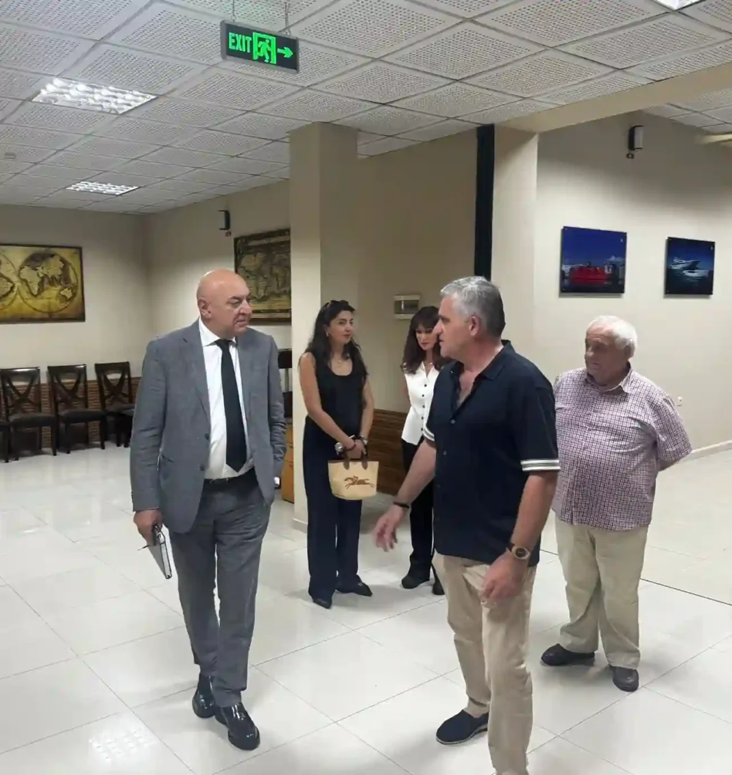 MTA Director Alexi Akhvlediani inspects Maritime Training Center Equator