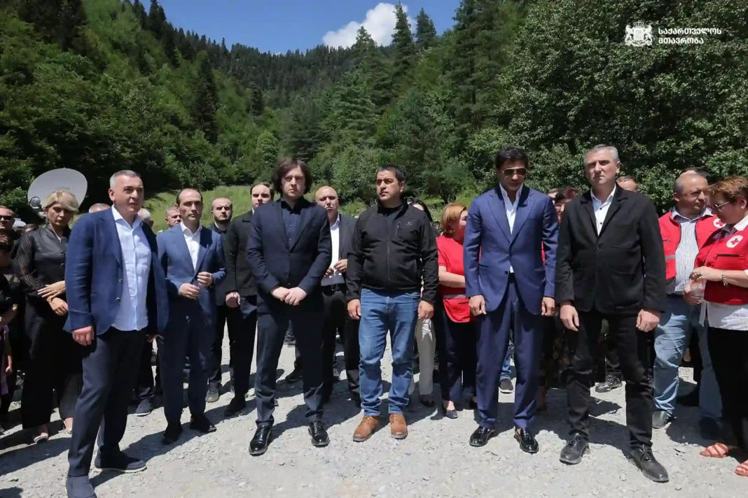 Georgian Prime Minister Irakli Kobakhidze visits Shovi