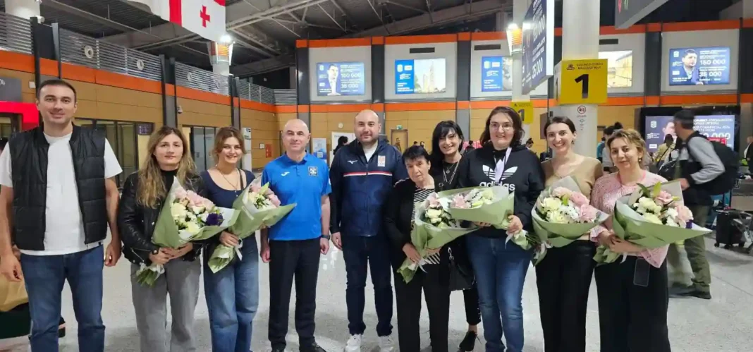Chess Olympiad bronze medalist Nana Dzagnidze returns to Georgia