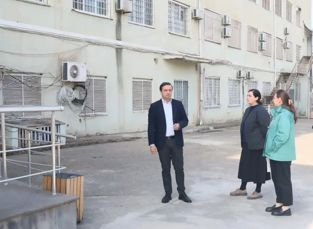 Rustavi: Georgia’s Public Defender visit Penitentiary institution credit: Facebook