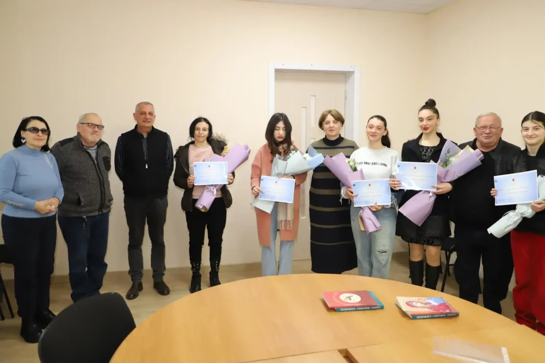 Martvili: Deputy Mayor meets winner of competition 