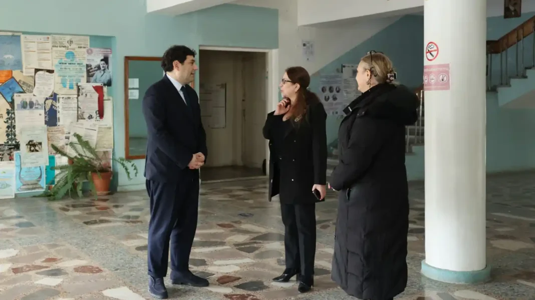 Beka Davituliani Georgian Deputy Minister visits Telavi Municipality