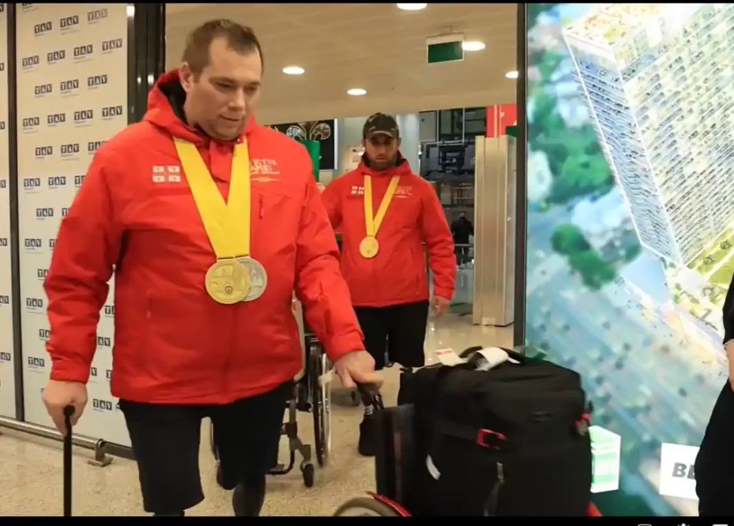 Georgian Para-Olympian returned to country