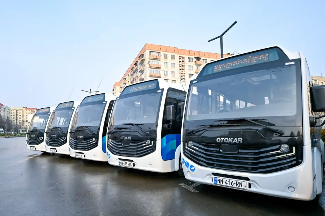 Rustavi gets 70 new buses for public transport