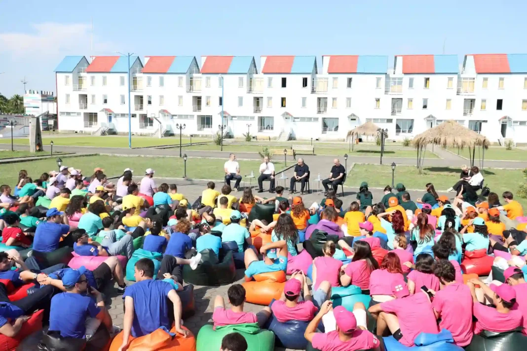Givi Mikanadze opens Anaklia Youth Camp