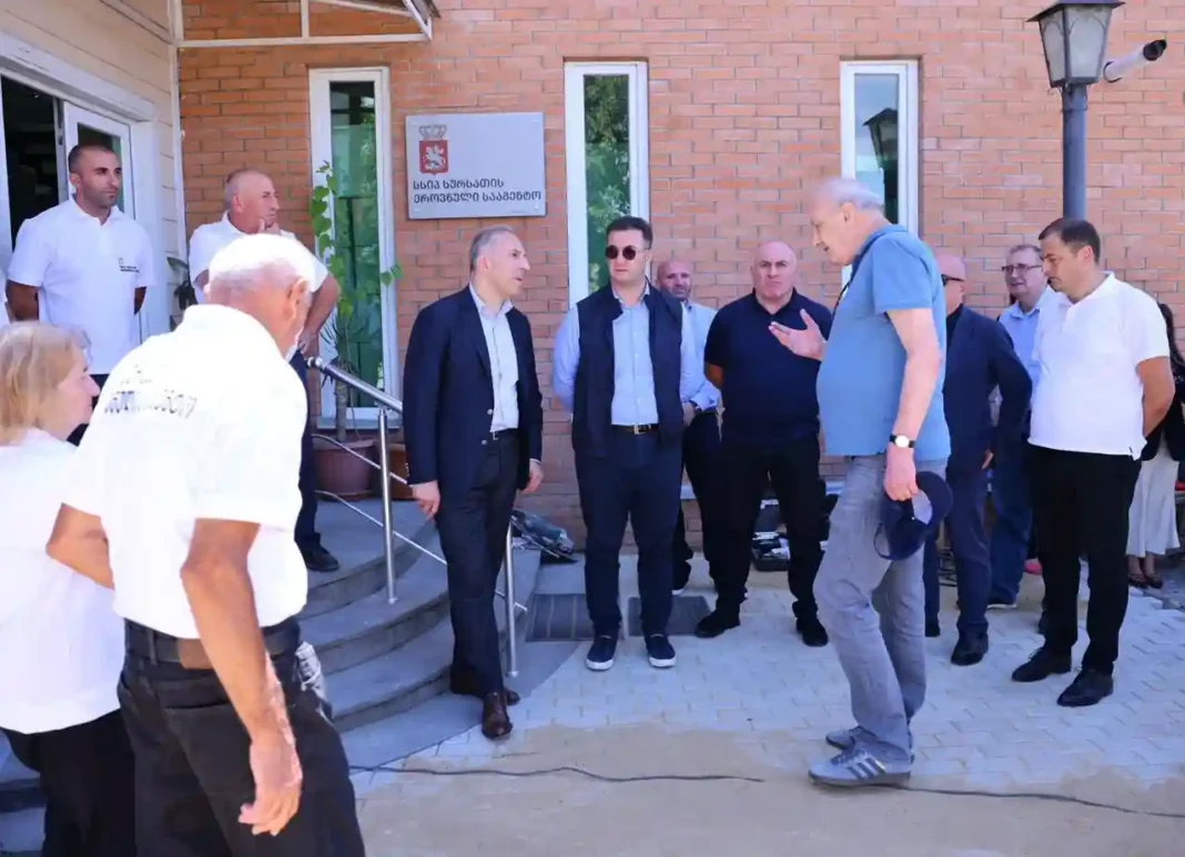Minister David Songhulashvili inspects Akhaltsikhe Food Agency Office