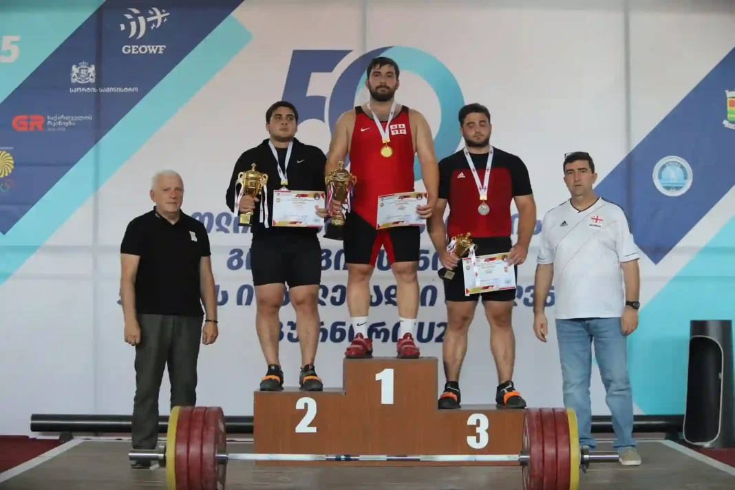 Sachkhere hosts a weightlifting tournament (U23) on August 29-30