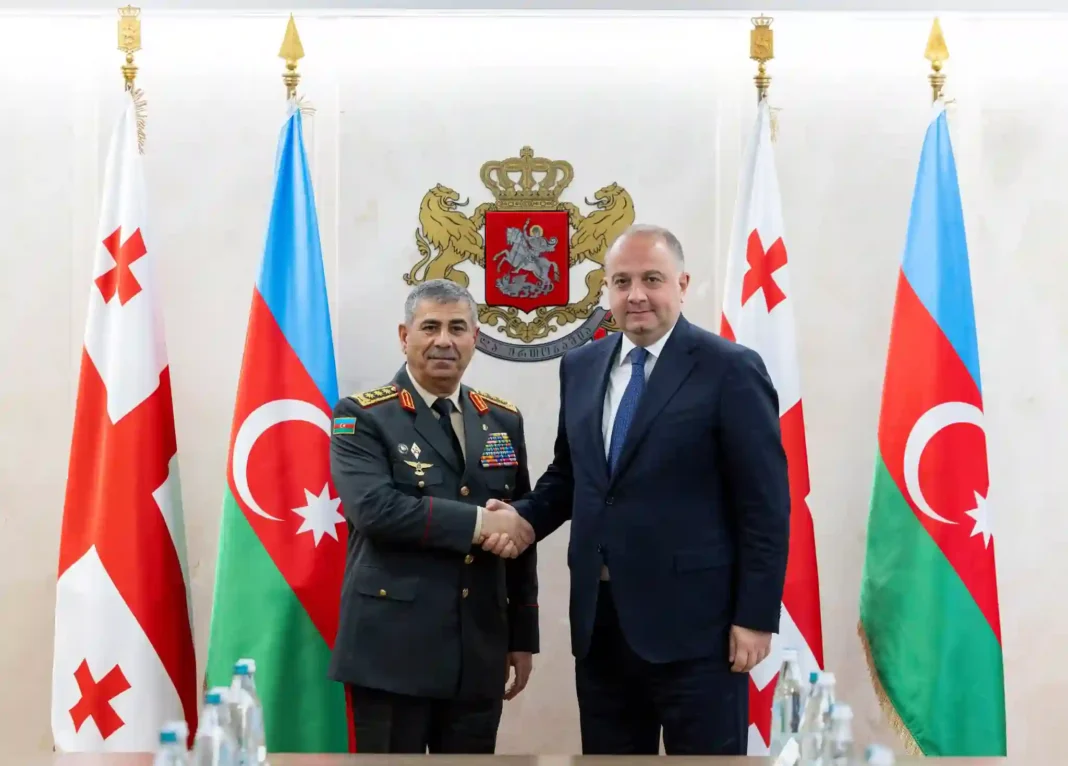 Georgia, Azerbaijan Defense Ministers hold Bilateral Talks