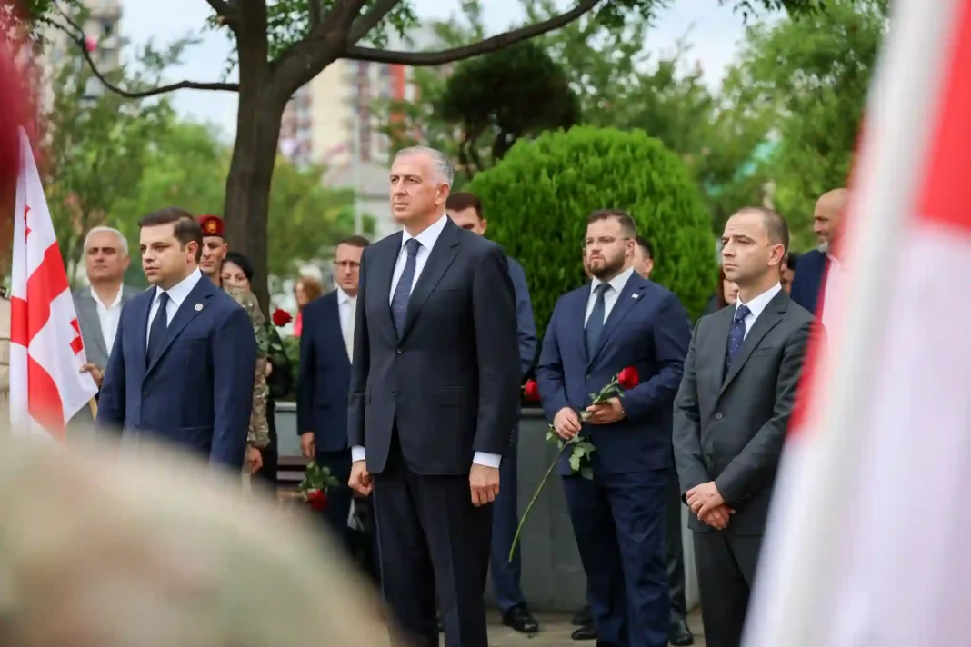 Adjara Officials honor Shindisi Heroes of 2008 War