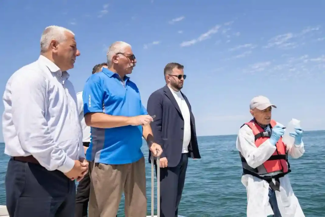 Adjara Officials check Black Sea water quality